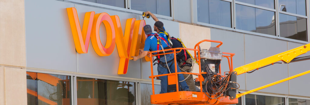 commercial business signage cleaning in rock hill