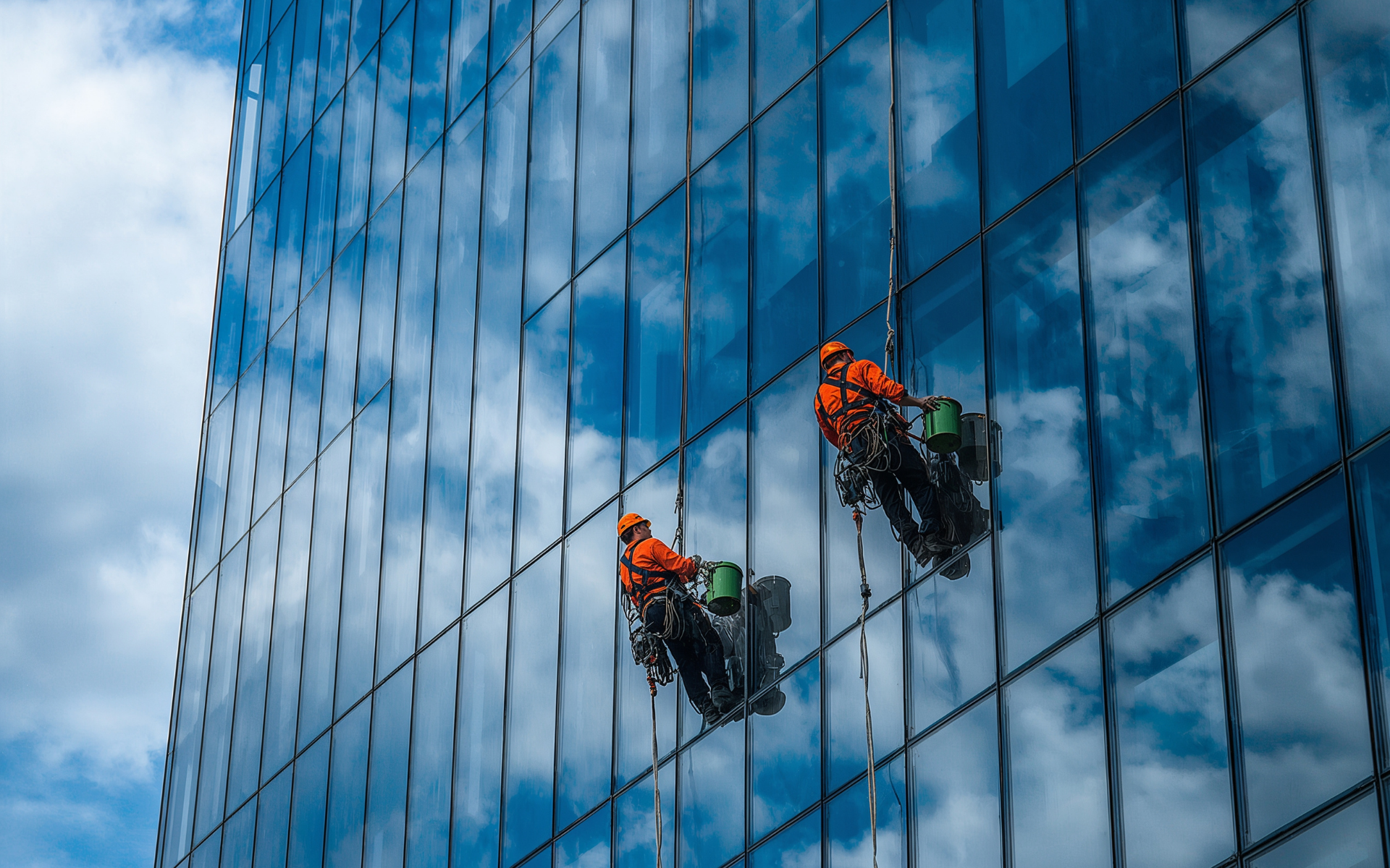exterior window cleaning
